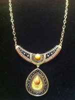 Colar Rip chic - Cor: Marrom